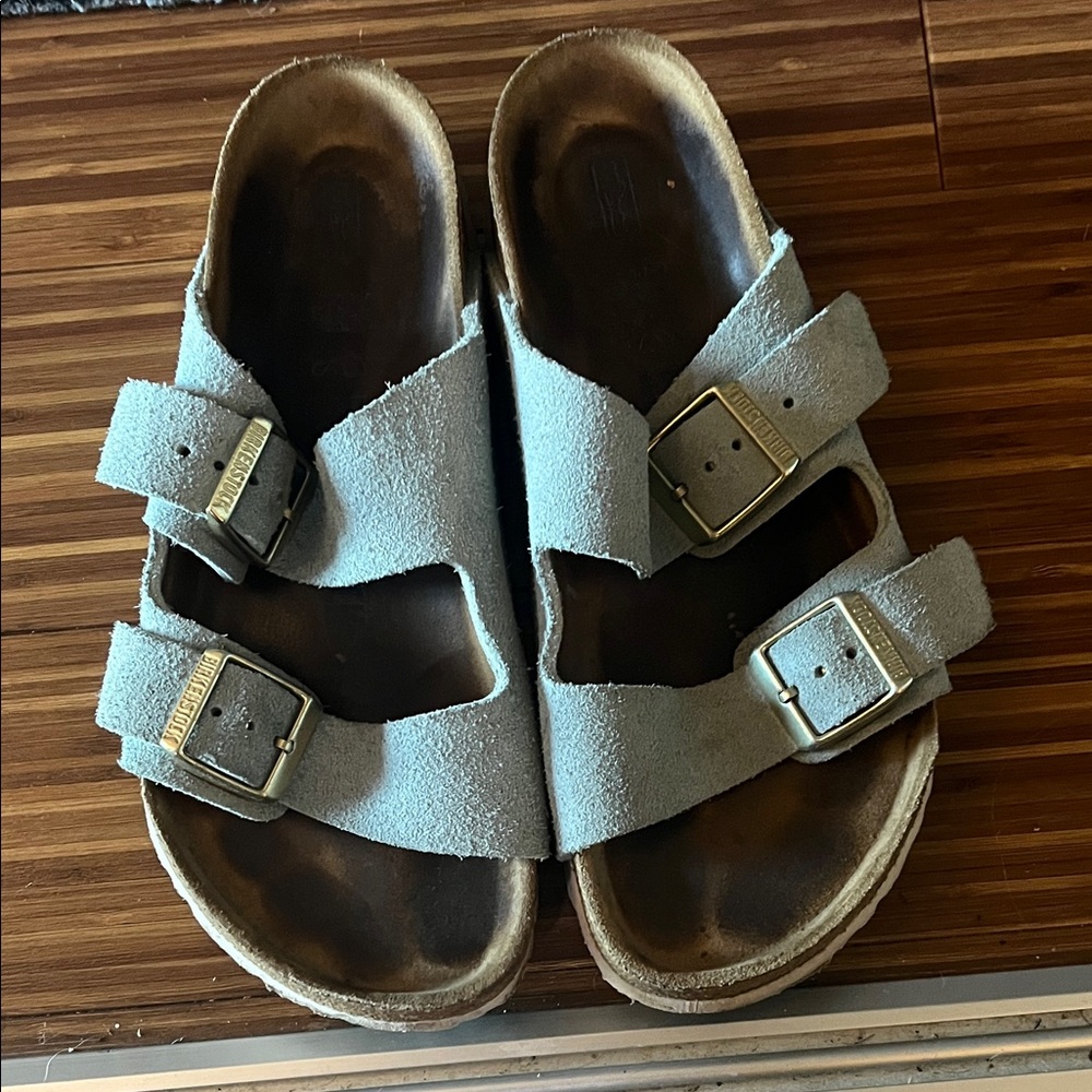 Birkenstock light blue Sandals